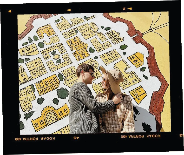 Мурал Привилегия городу Оренбургу, Пролетарская 13