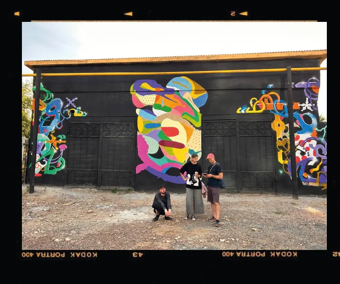 Мурал Триптих, переулок Южный 39