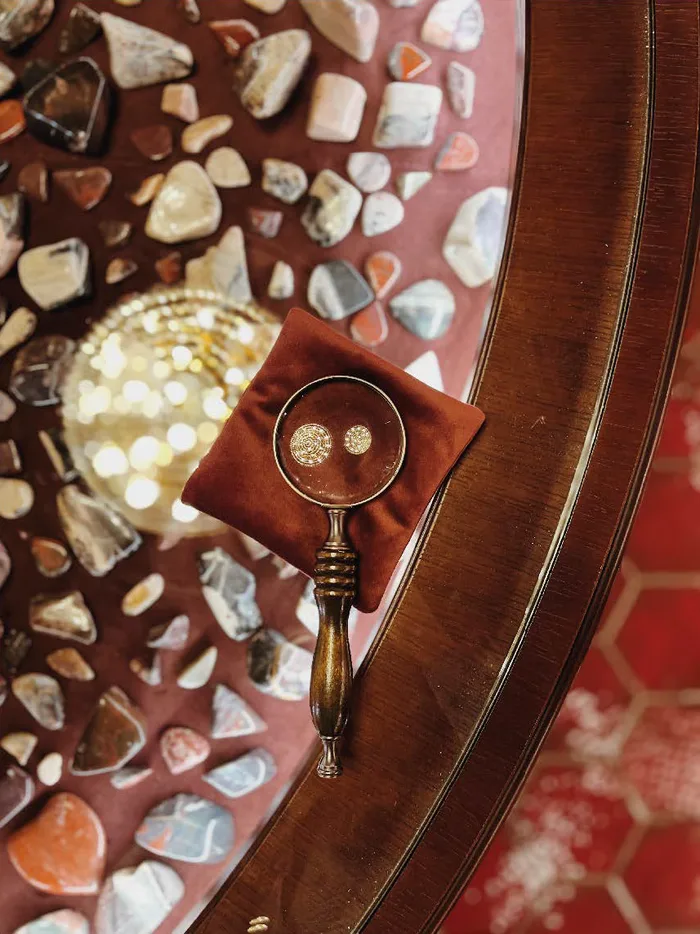 Яшмовая комната, детали отделки